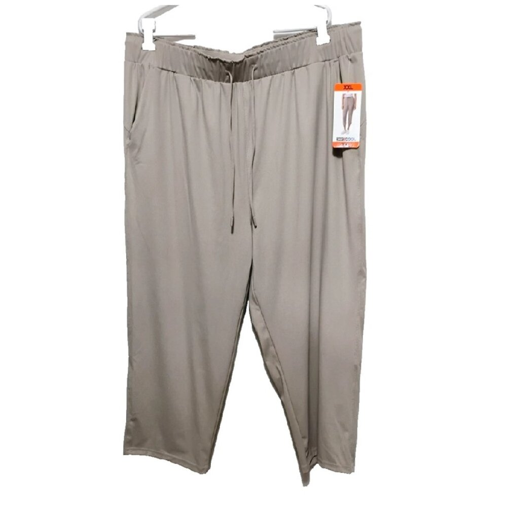 32° Cool Capri Pants Women's XXL Tan Pull-On NWT